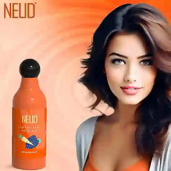 Buy NEUD Carrot Seed Hair Oil directly from the company. Use promo code MORE10 to get extra 10% discount when you buy 2 units. Shipped worldwide.