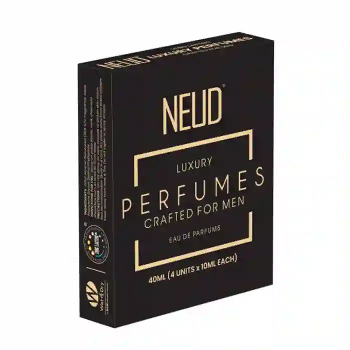 Buy 1 Pack NEUD Luxury Pocket Perfumes 4x10ml Gift Set for Men - Long Lasting Eau de Parfum - everteen-neud.com