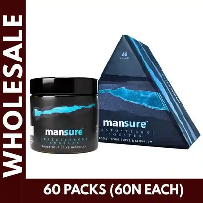 Buy 60 Packs ManSure Testosterone Booster Capsules for Men 60 Capsules Each at Bulk Prices. GST Invoice Available for TCS Input Credit - everteen-neud.com