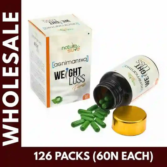 Buy 126 units Nature Sure Agnimantha Weight Loss 60 Capsules each at Bulk Prices. GST Invoice Available for TCS Input Credit - everteen-neud.com