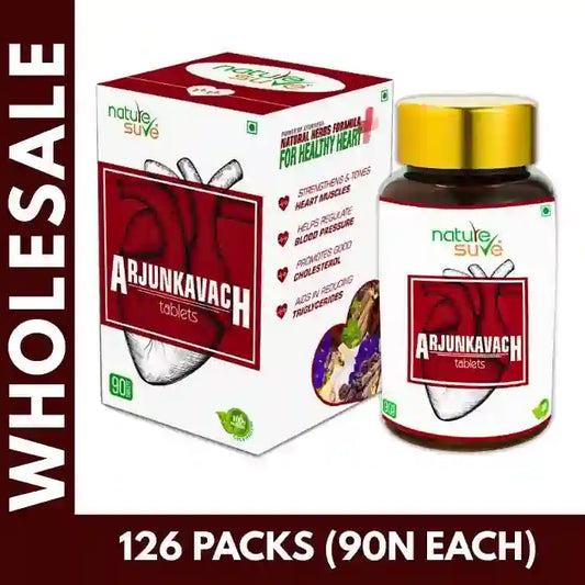 Buy 126 units Nature Sure Arjun Kavach Heart Health 90 Tablets each at Bulk Prices. GST Invoice Available for TCS Input Credit - everteen-neud.com