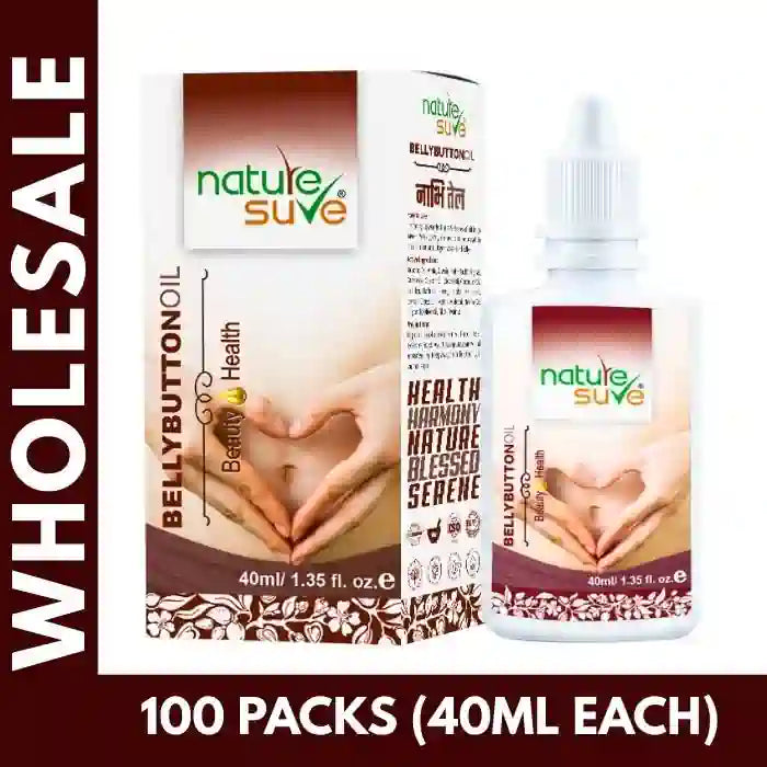Buy 100 units Nature Sure Nabhi Oil 40ml each at Bulk Prices. GST Invoice Available for TCS Input Credit - everteen-neud.com