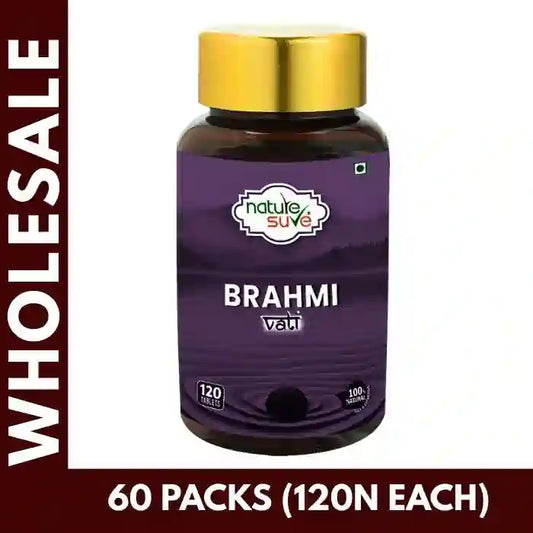 Buy 60 units Nature Sure Brahmi Vati 120 Tablets each at Bulk Prices. GST Invoice Available for TCS Input Credit - everteen-neud.com