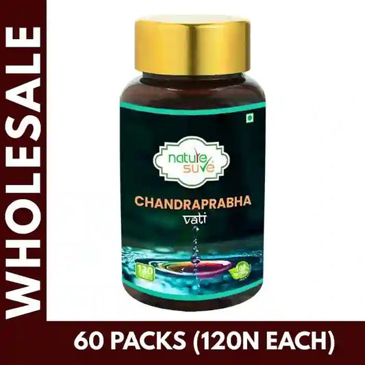 Buy 60 units Nature Sure Chandraprabha Vati 120 Tablets each at Bulk Prices. GST Invoice Available for TCS Input Credit - everteen-neud.com
