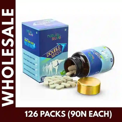 Buy 126 units Nature Sure Double Mass 90 Tablets each at Bulk Prices. GST Invoice Available for TCS Input Credit - everteen-neud.com