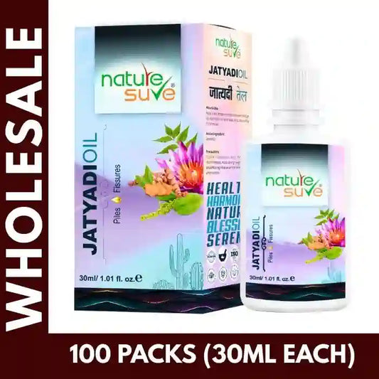 Buy 100 units Nature Sure Jatyadi Oil 30ml each at Bulk Prices. GST Invoice Available for TCS Input Credit - everteen-neud.com