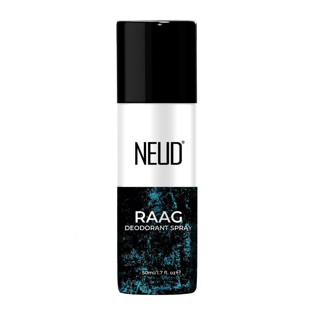 NEUD RAAG Unisex Perfumed Body Spray Deodorant with Notes of Citrus, Jasmine, Musk, 24-Hour Odor Protection - 50ml