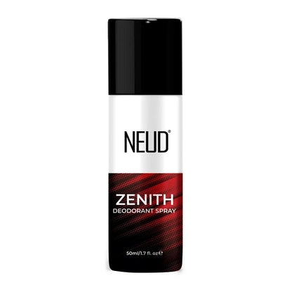 NEUD ZENITH Unisex Perfumed Body Spray Deodorant with Notes of Lotus, Szechuan Pepper, Sandalwood, 24-Hour Odor Protection - 50ml