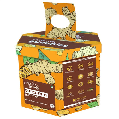 Buy 1 Pack Nature Sure Curcumin Daily Gummies For Good Health 45 Pieces - everteen-neud.com