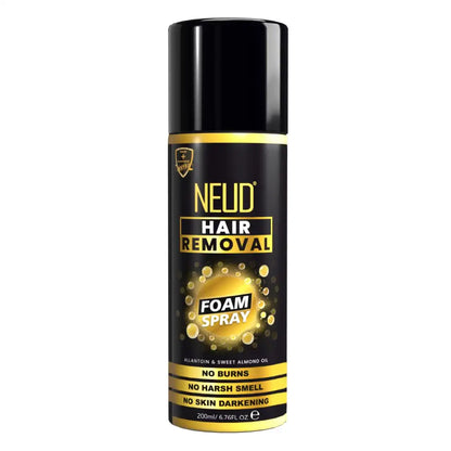 Buy 1 Pack NEUD Hair Removal Foam Spray 200ml with No Burns, Harsh Smell or Skin Darkening - everteen-neud.com