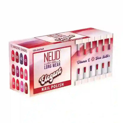 Buy 1 Pack NEUD Lush Bella Elegant Nail Polish - 12x6ml - everteen-neud.com