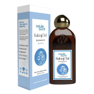 Nature Sure Kalonji Tel Cold-Pressed Black Seed Oil 1x150ml – AYUSH-Certified