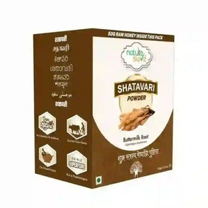 Buy 1 Pack Nature Sure Shatavari Asparagus Powder 100g with Raw Honey 50g Directly From Company - everteen-neud.com