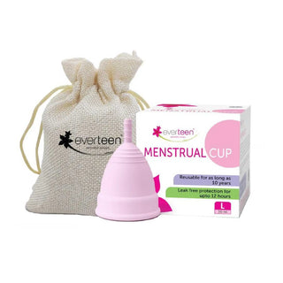 everteen Large Menstrual Cup for Periods in Women - 1 Pack (30ml Capacity)