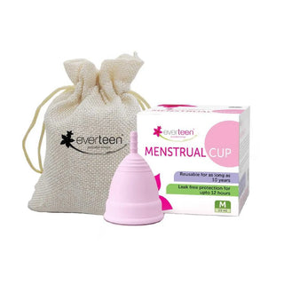 everteen Medium Menstrual Cup for Periods in Women - 1 Pack (23ml Capacity)