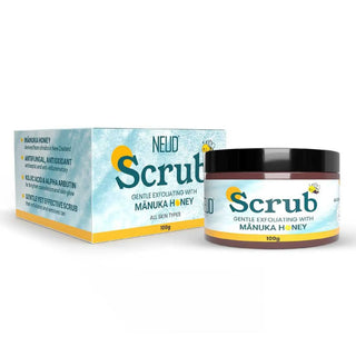 NEUD Manuka Honey Scrub 1x100g – Kojic Acid, Alpha Arbutin and Manuka Honey