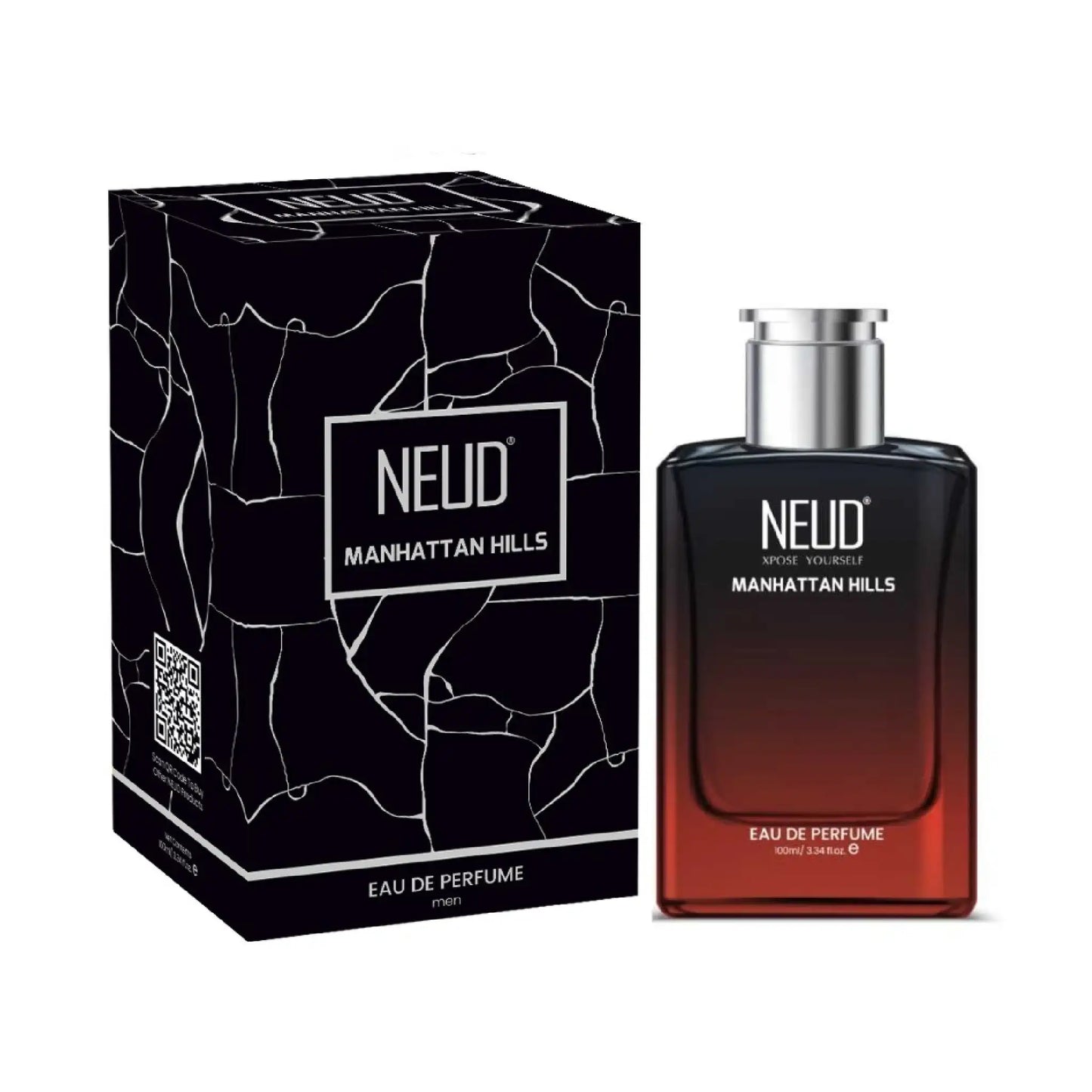NEUD Manhattan Hills Luxury Perfume for Men - 1 Pack, 100ml
