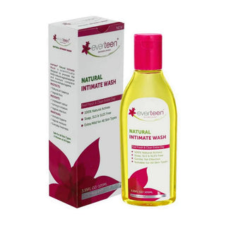 everteen Natural Intimate Wash for Feminine Hygiene in Women - 1x105ml Pack