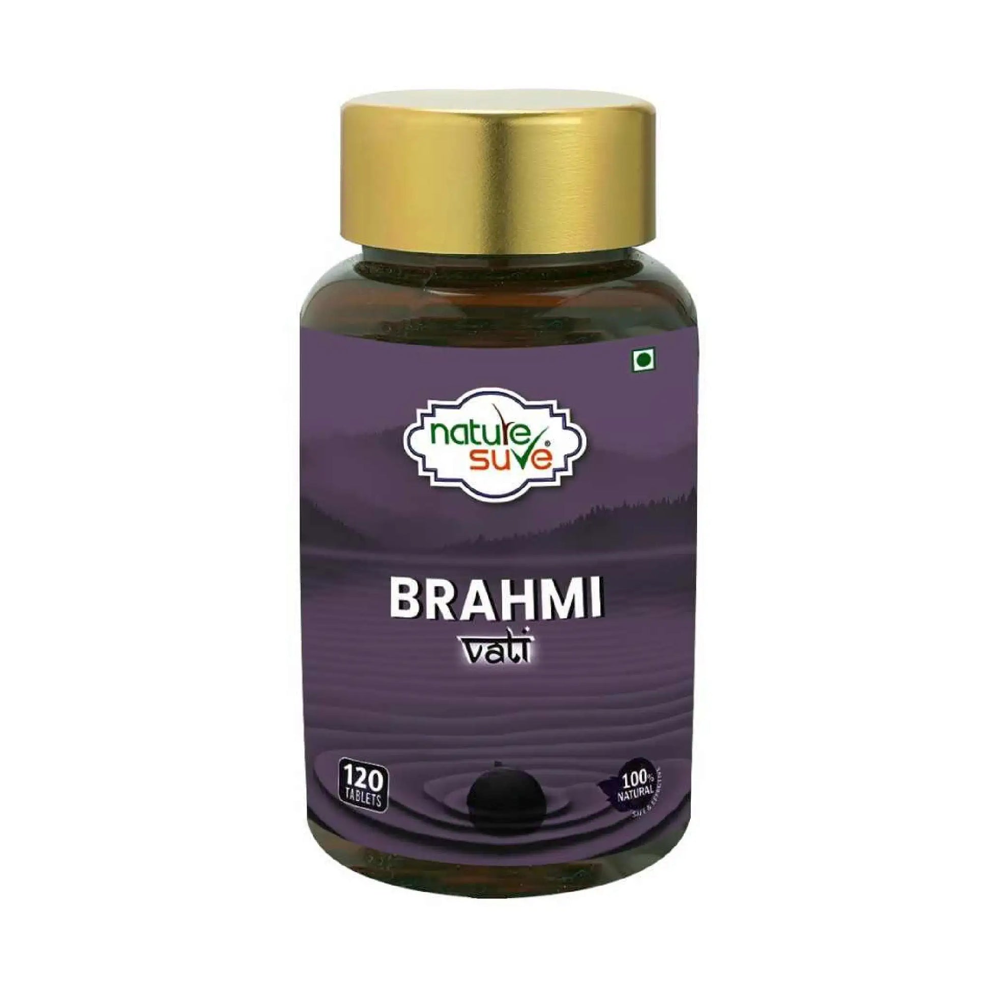 Nature Sure Brahmi Vati - 1x120 Tablets Pack