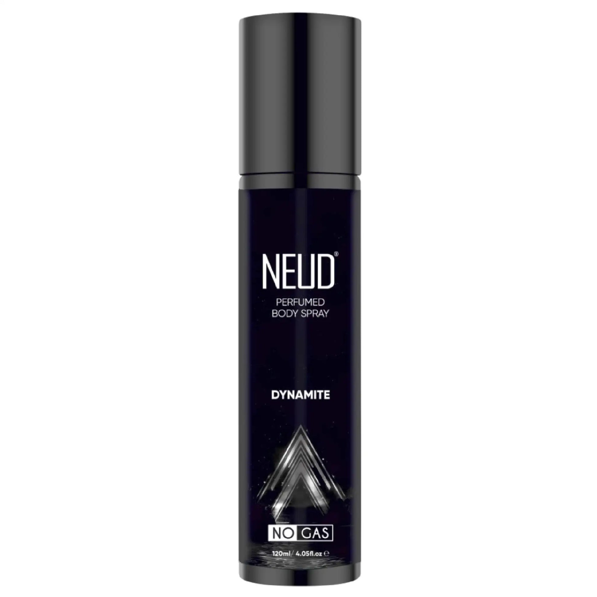 NEUD Dynamite Perfumed Body Spray, No Gas Deodorant - 1x120ml Bottle