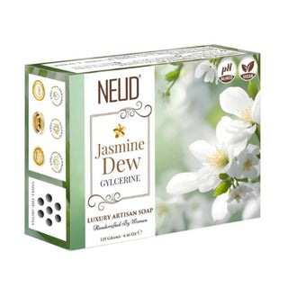 NEUD Jasmine Dew Glycerine Handmade Soap 1x125g - Luxury Artisan pH-Balanced