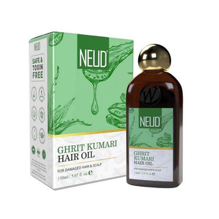 NEUD Ghrit Kumari Aloe Vera Hair Oil for Men and Women - 1 Pack, 150ml