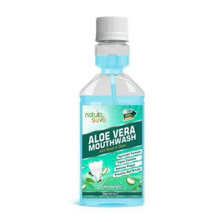 Nature Sure Aloe Vera Mouthwash 1x150ml – Neem, Clove and Aloe Vera Oral Care