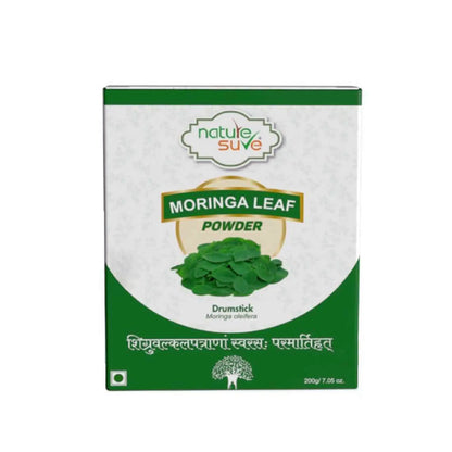 Nature Sure Moringa Leaf Powder 1x200g – Drumstick Atta Mix, AYUSH-Certified