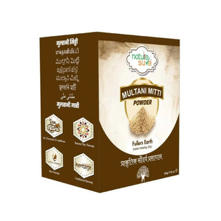 Nature Sure Multani Mitti Powder 1x200g – Fuller's Earth Beauty Clay, AYUSH-Certified