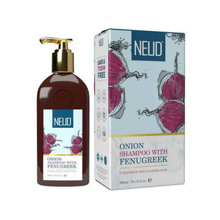 NEUD Onion Hair Shampoo with Fenugreek - 1 Pack, 300ml