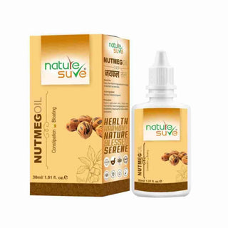 Nature Sure Nutmeg Jaiphal Oil 1x30ml – Ayurvedic Digestive Massage Oil
