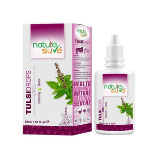 Nature Sure Panch Tulsi Drops 1x30ml – Five-Variety Holy Basil, AYUSH-Certified
