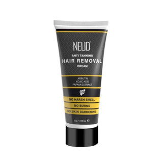 NEUD Anti-Tanning Hair Removal Cream 1x50g – Kojic Acid, Arbutin and Papaya