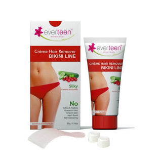 everteen Bikini Line Hair Remover Cream Silky - 1x50g Pack