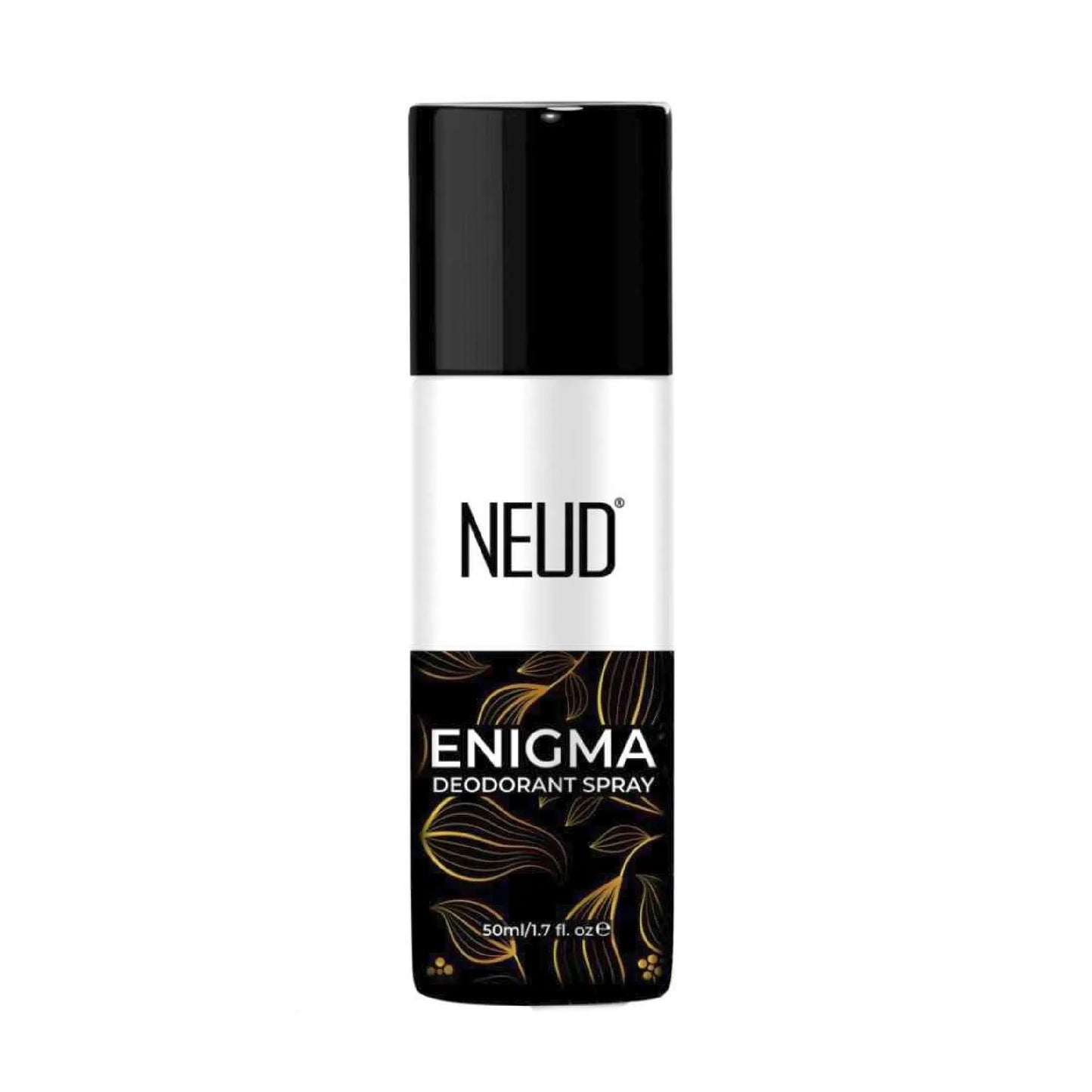 NEUD ENIGMA Unisex Deodorant Perfumed Body Spray for 24-Hour Odor Protection - 1x50ml Pack