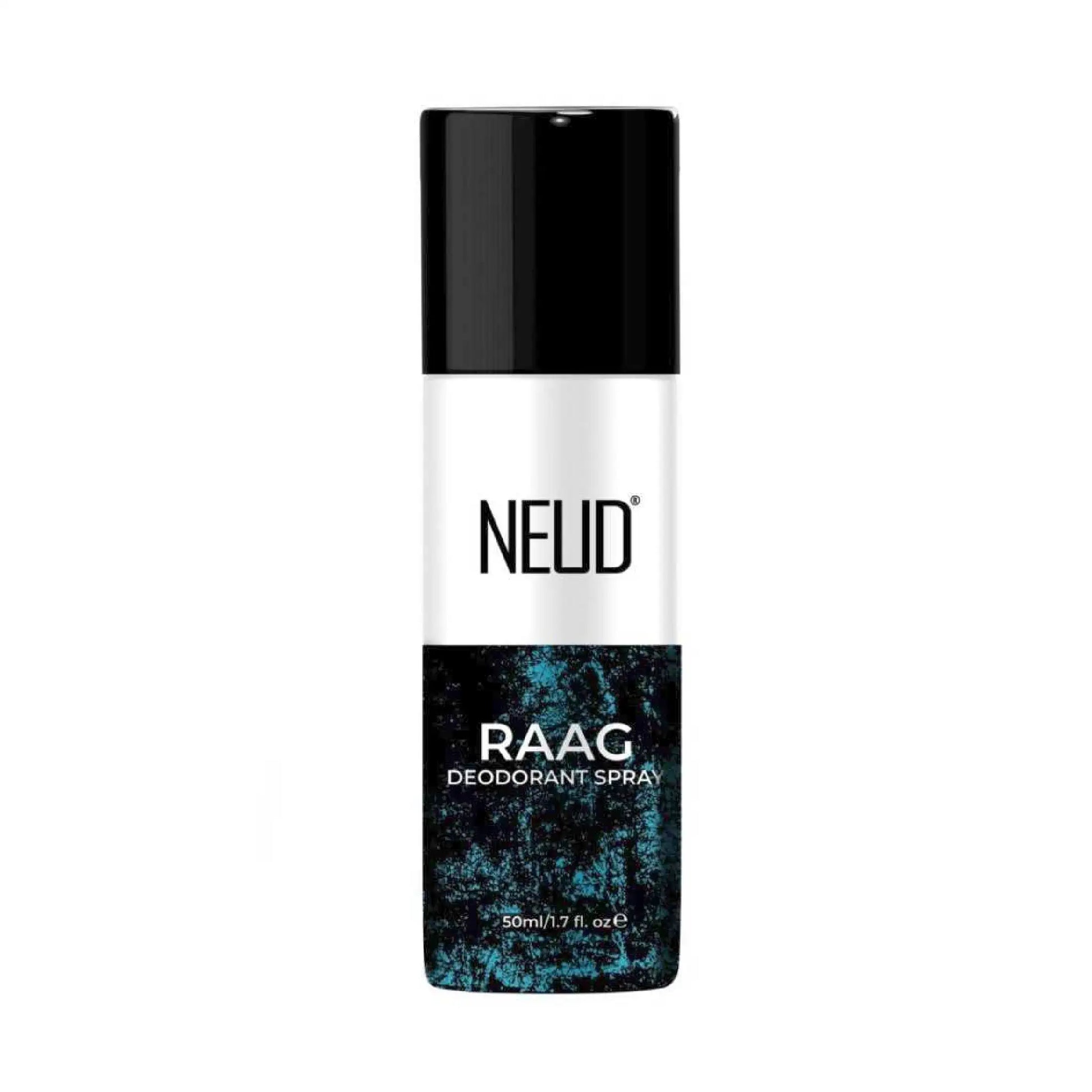 NEUD RAAG Unisex Deodorant Perfumed Body Spray for 24-Hour Odor Protection - 1x50ml Pack 