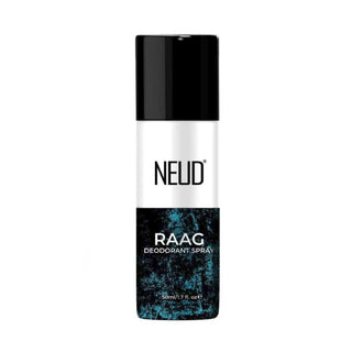 NEUD RAAG Unisex Deodorant Perfumed Body Spray for 24-Hour Odor Protection - 1x50ml Pack 
