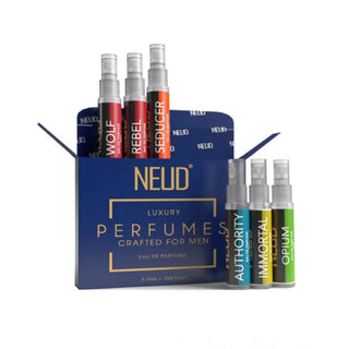 NEUD Luxury Pocket Perfumes Set 6x10ml for Men - 1 Pack
