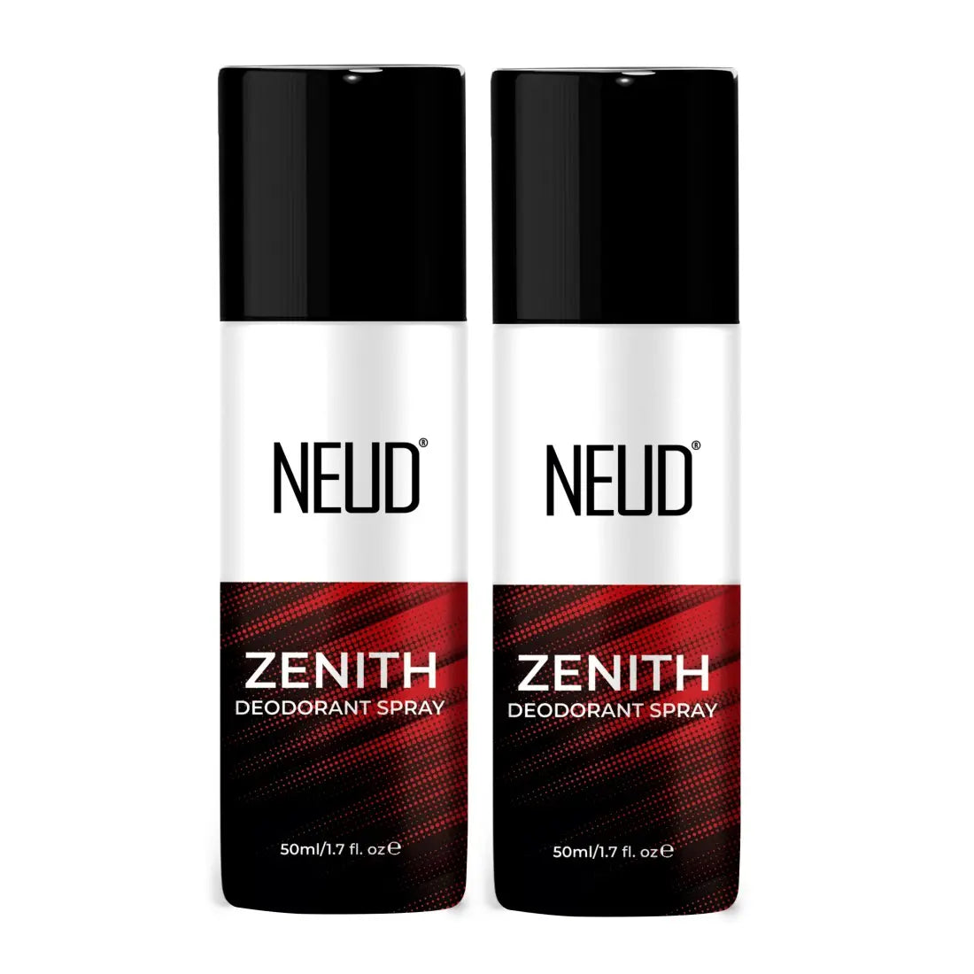 Buy 2 Packs NEUD ZENITH Unisex Deodorant Perfumed Body Spray 50ml for 24-Hour Odor Protection - everteen-neud.com