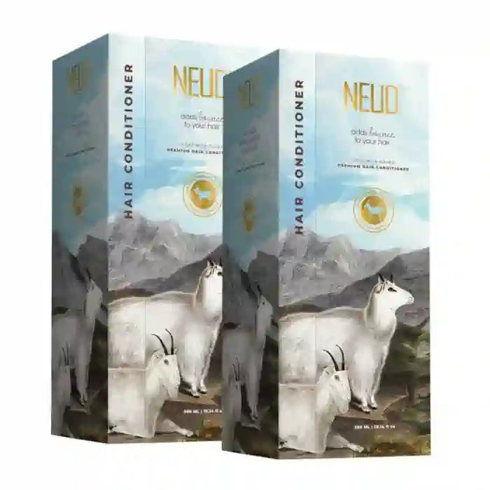 Buy 2 Packs NEUD Goat Milk Volumizing Hair Conditioner 300 ml for Men and Women - everteen-neud.com