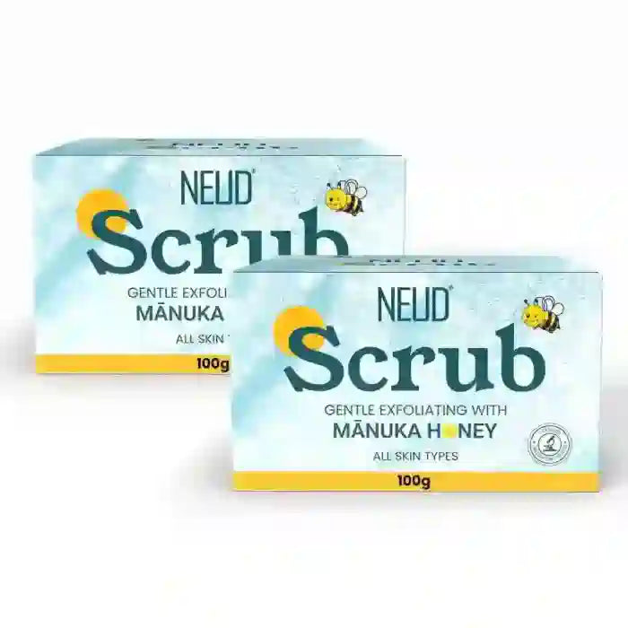 Buy 2x100g NEUD Exfoliating Scrub with Manuka Honey, Kojic Acid and Alpha Arbutin Directly From Company - everteen-neud.com