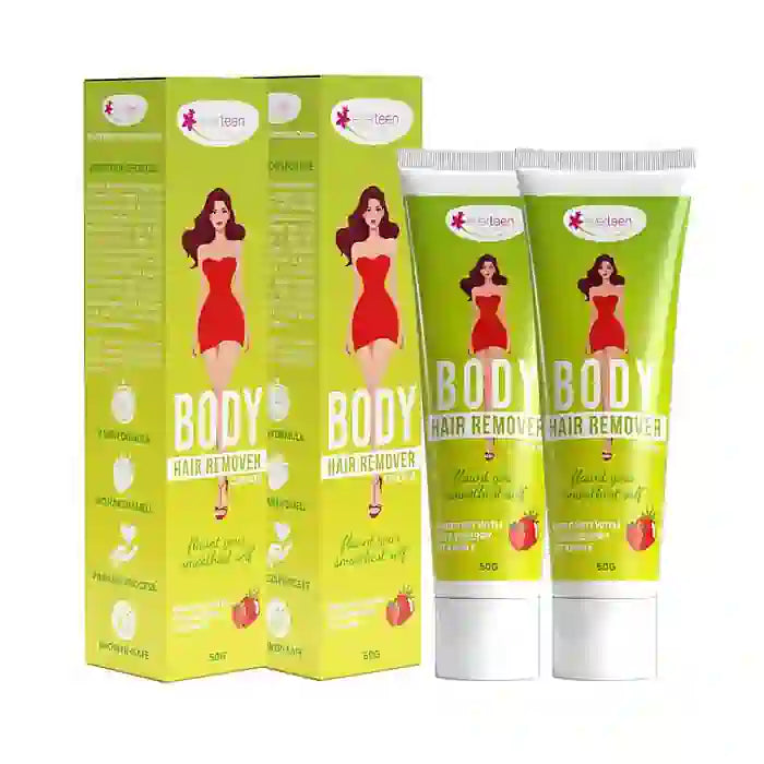 Buy 3 Packs everteen Body Hair Remover Cream 50g for Women directly from the company - everteen-neud.com 