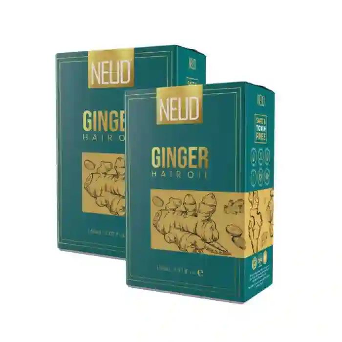 Get Best Online Deals on NEUD Ginger Hair Oil 150 ml for Natural Hair Darkening in Men and Women - everteen-neud.com