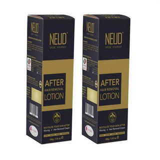 NEUD After-Hair-Removal Skin Lotion for Skin Care - 2x100g Pack