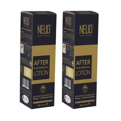 NEUD After-Hair-Removal Skin Lotion for Skin Care - 2x100g Pack