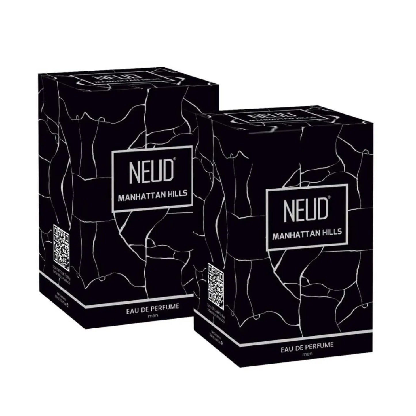 NEUD Manhattan Hills Luxury Perfume for Men - 2 Packs, 100ml Each