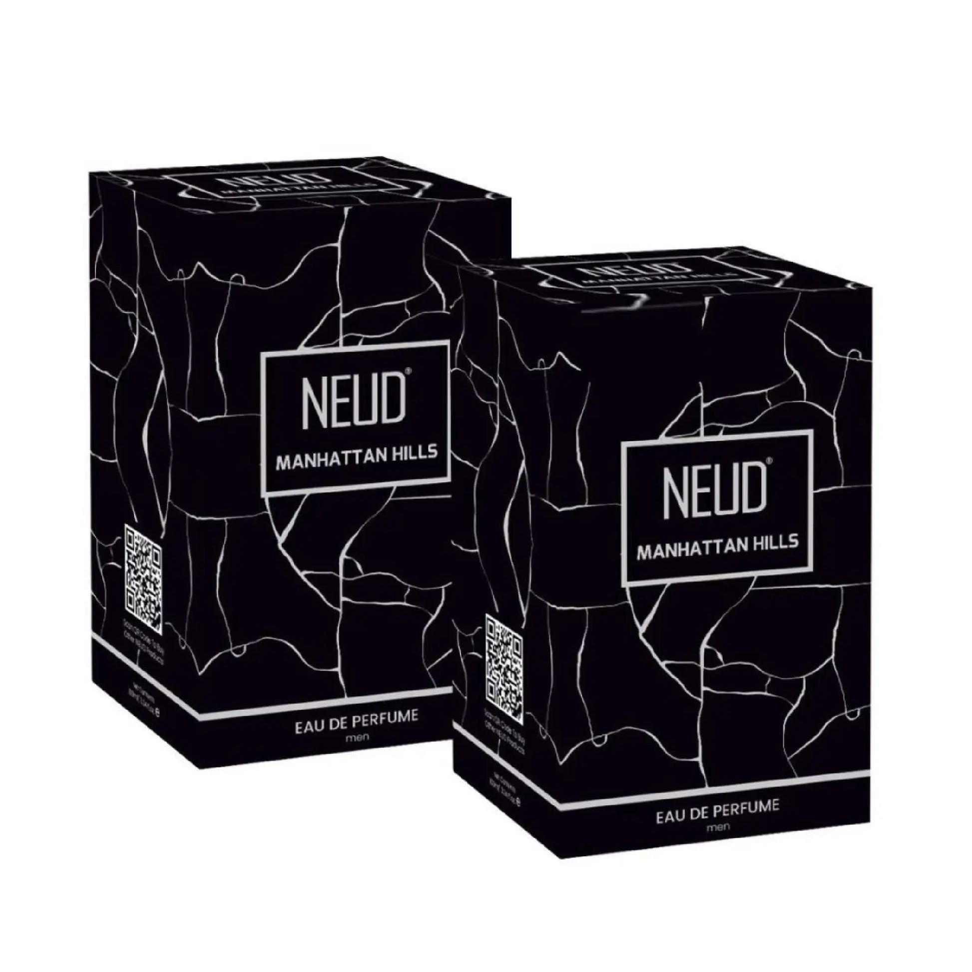 NEUD Manhattan Hills Luxury Perfume for Men - 2 Packs, 100ml Each