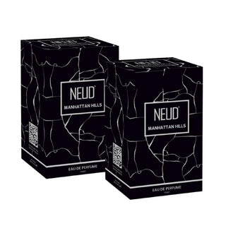 NEUD Manhattan Hills Luxury Perfume for Men 2x100ml – Long-Lasting EDP, Lemon, Neroli and Musk
