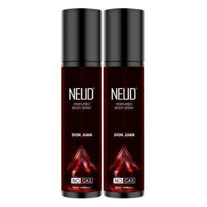 NEUD Don Juan Perfumed Body Spray - 2x120ml Bottles