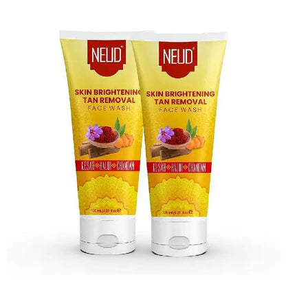 Buy 2 Packs 125ml Each NEUD Skin Brightening Tan Removal Face Wash Directly From Company - everteen-neud.com